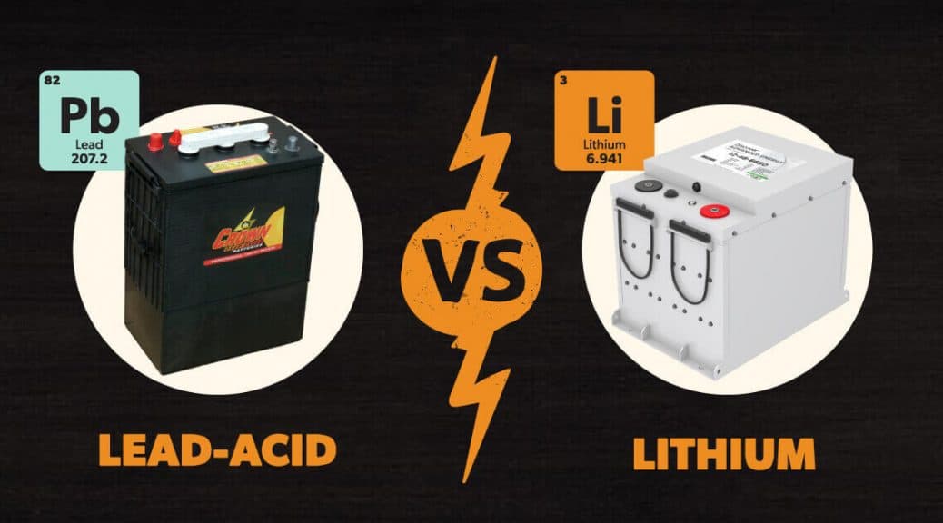 AGM Lead Acid Batteries VS Lithium Ion