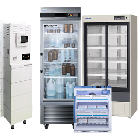A vaccine refrigerator supported by a battery backup, protecting temperature-sensitive vaccines during power failures