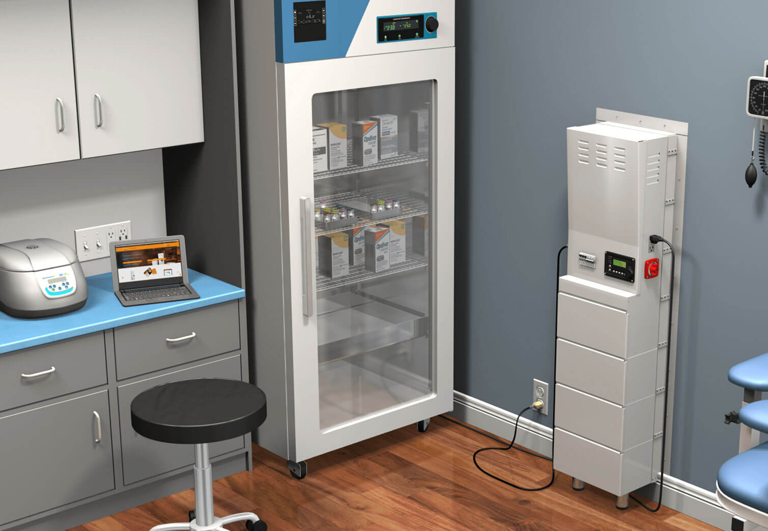 Battery Backup for Medical & Commercial Refrigerators