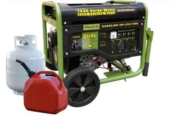 Dual Fuel Generator