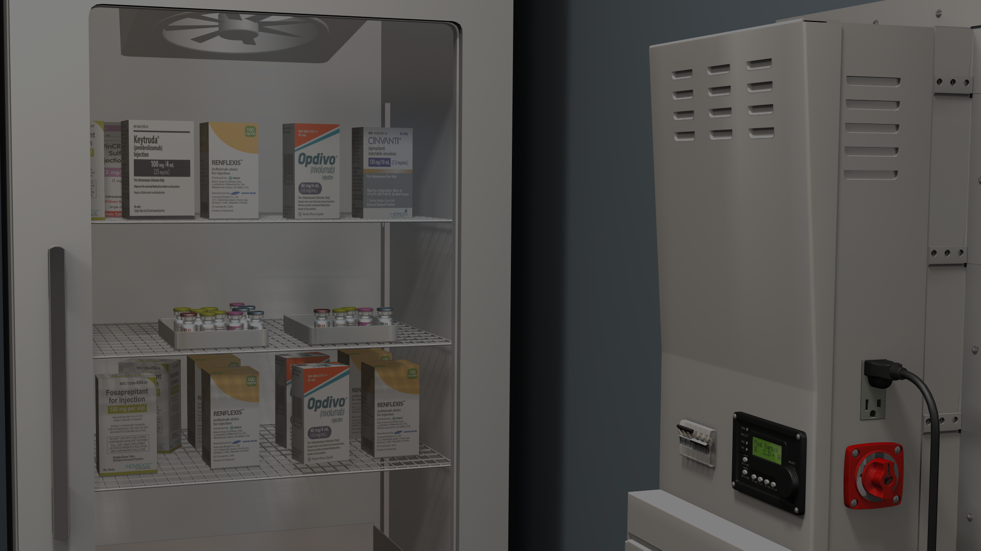 vaccine battery backup system